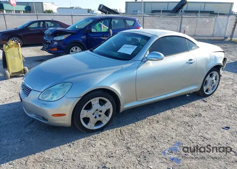 2003 Lexus Sc 430 из США, поврежденный, VIN JTHFN48Y330047622